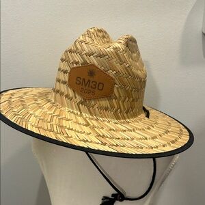 SM30 2025 Straw Sun Hat - Natural/Tan